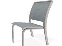 Stacking Armless Chair W: 21.5” D: 25.75” H: 35.5”