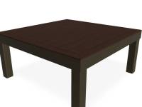 Coffee MGP Table W: 28.5” D: 28.5” H: 13”