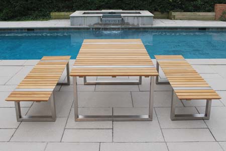 Kingsley Bate Stainless Steel Patio Furniture