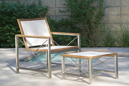 Kingsley Bate Stainless Steel Patio Furniture