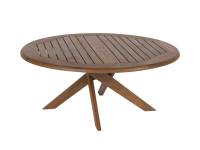 Topaz Coffee Table: 41" Diameter, 17" High