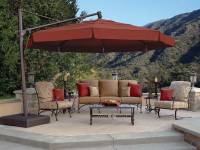 Treasure Garden 11.5-ft. Round Cantilever Umbrella