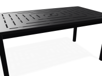 MGP-Top, Dash pattern Dining Table, 36" x 64" Rectangle