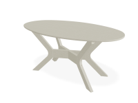 Coffee Table W: 42” D: 24” H: 20”