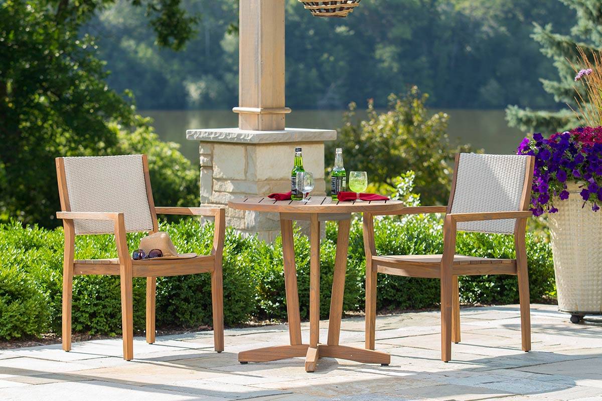 Teak Bistro Dining Set