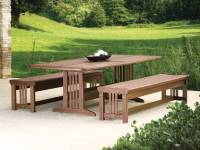 Lincoln Bench: 72" long, 19" deep, 18" high